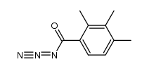 azidocarbonyl-4 hemimellitene结构式