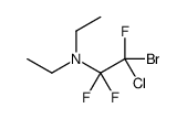 2-bromo-2-chloro-N,N-diethyl-1,1,2-trifluoroethanamine Structure