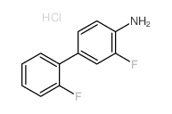 2',3-Difluoro[1,1'-biphenyl]-4-ylamine hydrochloride Structure