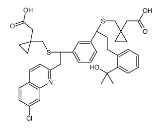 孟鲁司特双硫化物结构式