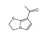 Ethanone, 1-(2,3-dihydropyrrolo[2,1-b]thiazol-7-yl)- (9CI)结构式