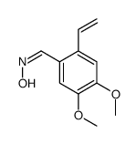 N-[(2-ethenyl-4,5-dimethoxyphenyl)methylidene]hydroxylamine Structure