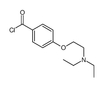 4-[2-(diethylamino)ethoxy]benzoyl chloride结构式
