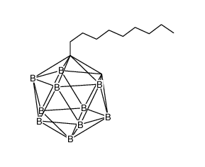1-(n-nonyl)-1,2-dicarba-closo-dodecaborane Structure