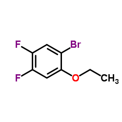 1-Bromo-2-ethoxy-4,5-difluorobenzene结构式