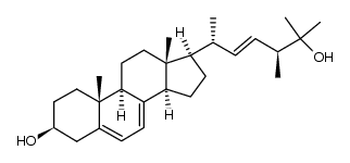 25-hydroxyergosterol Structure