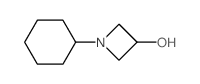 1-环己基-3-氮杂啶醇结构式