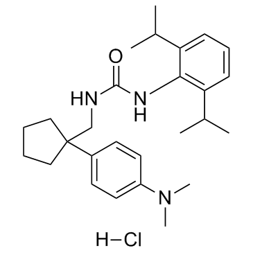 Nevanimibe hydrochloride structure