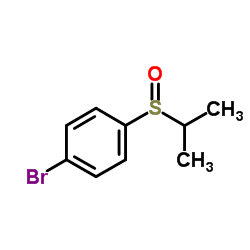 1-Bromo-4-(isopropylsulfinyl)benzene结构式