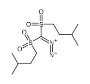 1-[diazo(3-methylbutylsulfonyl)methyl]sulfonyl-3-methylbutane Structure