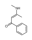 1-Phenyl-3-(methylamino)-2-butene-1-one Structure
