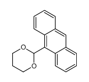 2-anthracen-9-yl-1,3-dioxane结构式