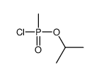 1-Methylethyl methylphosphonochloridate Structure