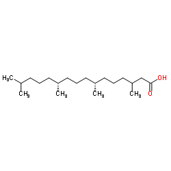 Phytanic acid Structure