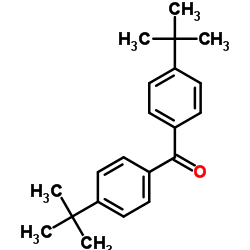 4,4'-二叔丁基苯甲酮结构式