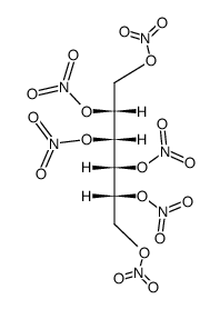 Mannitol Hexanitrate Structure