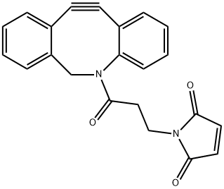 1-[3-(11,12-二氢二苯并[b,f]偶氮-5(6H)-基)-3-氧丙基]-1H-吡咯-2,5-二酮结构式