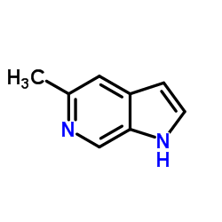 5-甲氧基-6-氮杂吲哚结构式