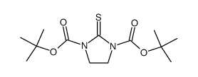 2-thioxo-imidazolidine-1,3-dicarboxylic acid di-tert-butyl ester结构式