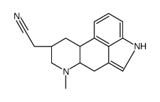 (+)-6-Methylergoline-8β-acetonitrile Structure
