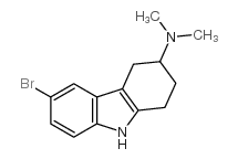 6-溴-3-(二甲基氨基)-1,2,3,4-四氢-9h-咔唑图片