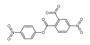 4-nitrophenyl 2,4-dinitrobenzoate Structure