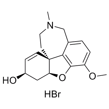 Galantamine hydrobromide Structure