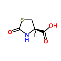 Oxothiazolidinecarboxylic acid Structure