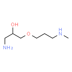 2-Propanol,1-amino-3-[3-(methylamino)propoxy]- Structure