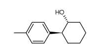 (+/-)-trans-2-(4-methylphenyl)cyclohexanol结构式