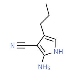 1H-Pyrrole-3-carbonitrile,2-amino-4-propyl-(9CI) picture