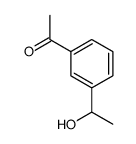 1-[3-(1-hydroxyethyl)phenyl]ethanone Structure