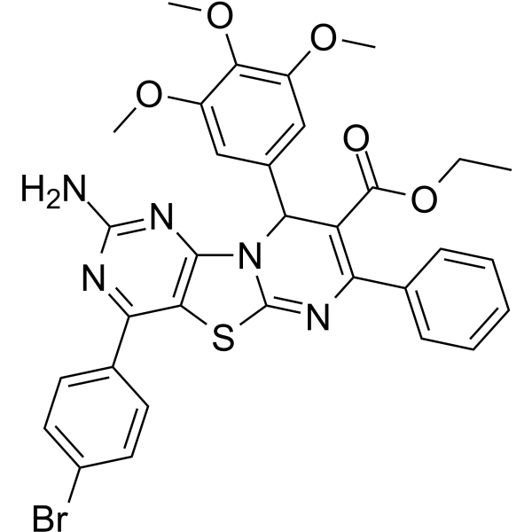 Topoisomerase II inhibitor 7结构式