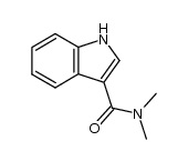 N,N-dimethyl-1H-indole-3-carboxamide Structure