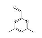 2-Pyrimidinecarboxaldehyde, 4,6-dimethyl- (8CI,9CI) structure