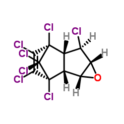 trans-HeptachlorEpoxide Structure