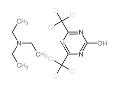 4,6-BIS(TRICHLOROMETHYL)-S-TRIAZIN-2-OL & TRIET*结构式