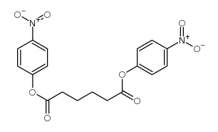 Bis(4-nitrophenyl) adipate结构式