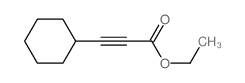 ethyl 3-cyclohexylprop-2-ynoate结构式