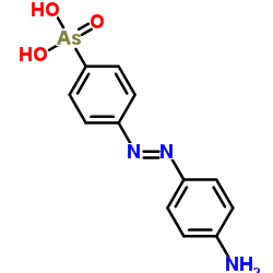 4-(4-氨基苯偶氮)苯砷酸结构式