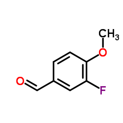 3-氟-4-甲氧基苯甲醛结构式