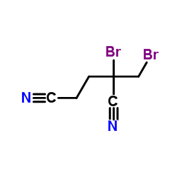 Methyldibromo glutaronitrile structure