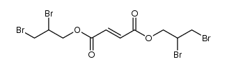bis-(2.3-dibromo-propyl)-fumarate Structure