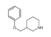 3-(苯氧基甲基)哌啶结构式