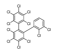 1,2,3,4,5-pentachloro-6-[2,3,4,5-tetrachloro-6-(2,3-dichlorophenyl)phenyl]benzene结构式