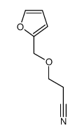 3-(糠基氧基)丙腈结构式