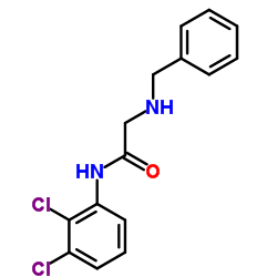 N2-Benzyl-N-(2,3-dichlorophenyl)glycinamide结构式