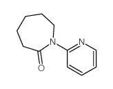 2H-Azepin-2-one, hexahydro-1-(2-pyridyl)-结构式