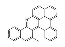 15-methylbenzo[h]phenanthro[9,10,1-mna]acridine结构式
