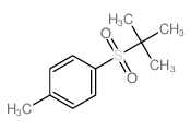 1-methyl-4-tert-butylsulfonyl-benzene Structure